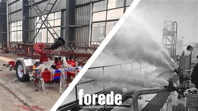 ما هي خدمات الدعم التي تقدمها Forede لأنظمة مراقبة الحرائق الخاصة بها؟